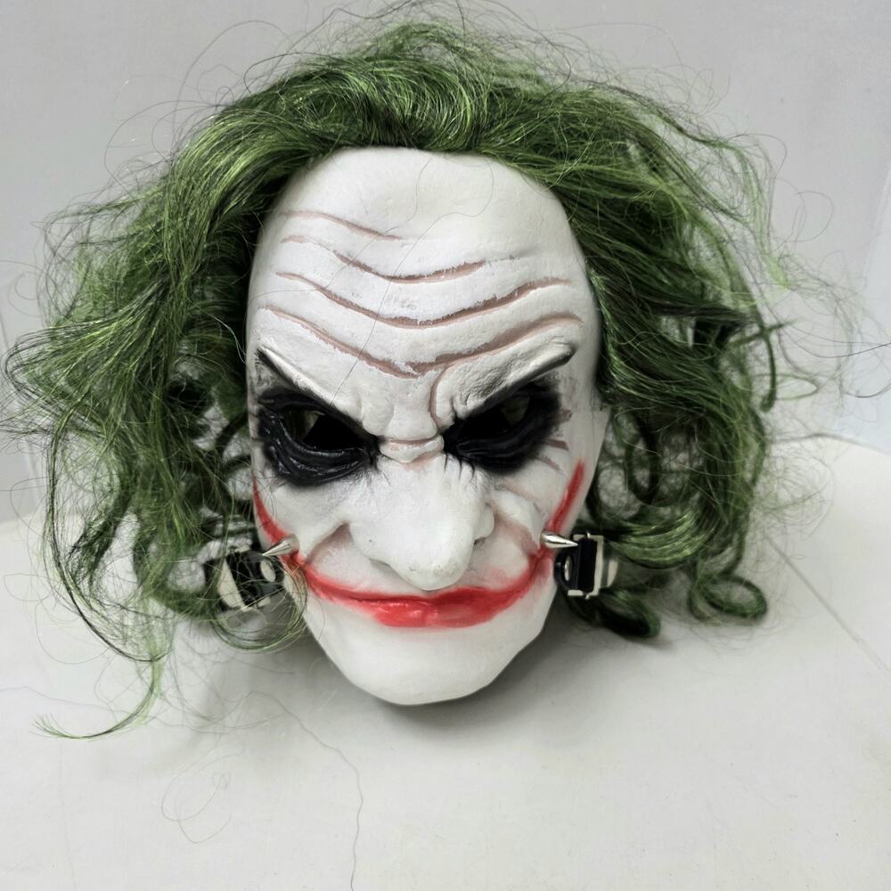 Joker Mask New 52 Death of the Family Cosplay Built-in Respirator Half Face